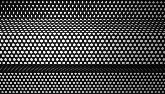 Metal perforated sheet pattern