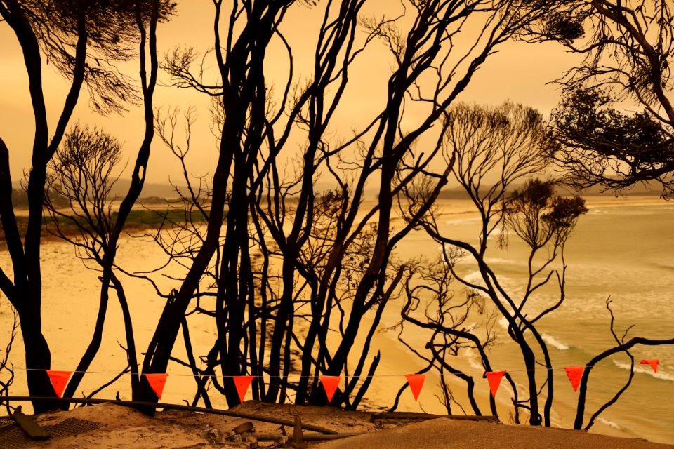 Mallacoota fires - Bastion Point (49341053933)