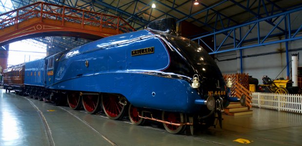 Mallard, National Railway Museum, York, Yorkshire (48065376163) photo