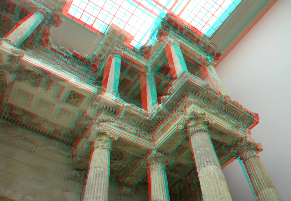 Market-gate of Miletus Pergamonmuseum Berlin 3D (34629728692)