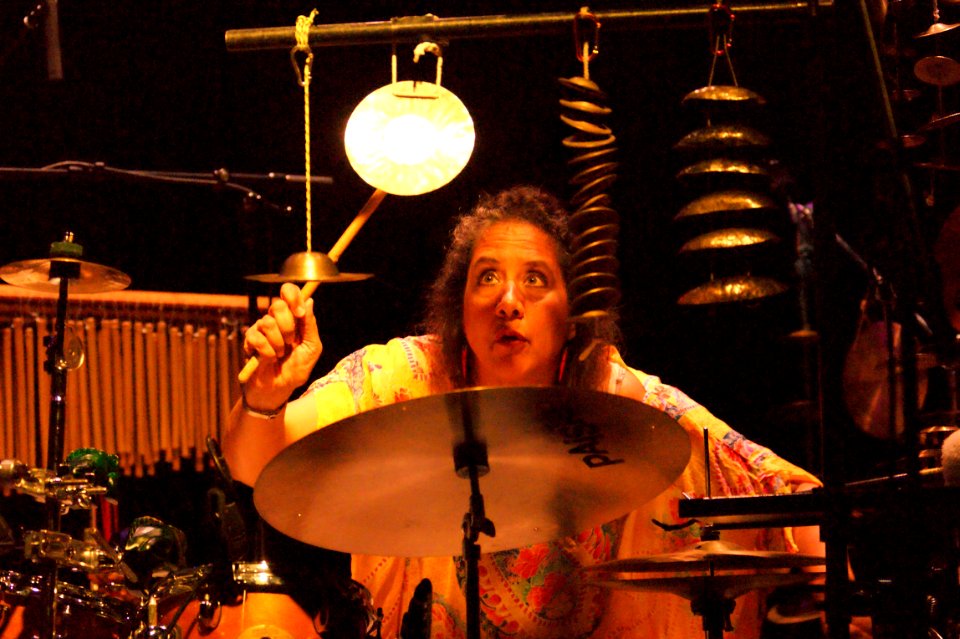 Marilyn Mazur Quartet BIM 3-9-2014 - Marilyn Mazur (29036897164)