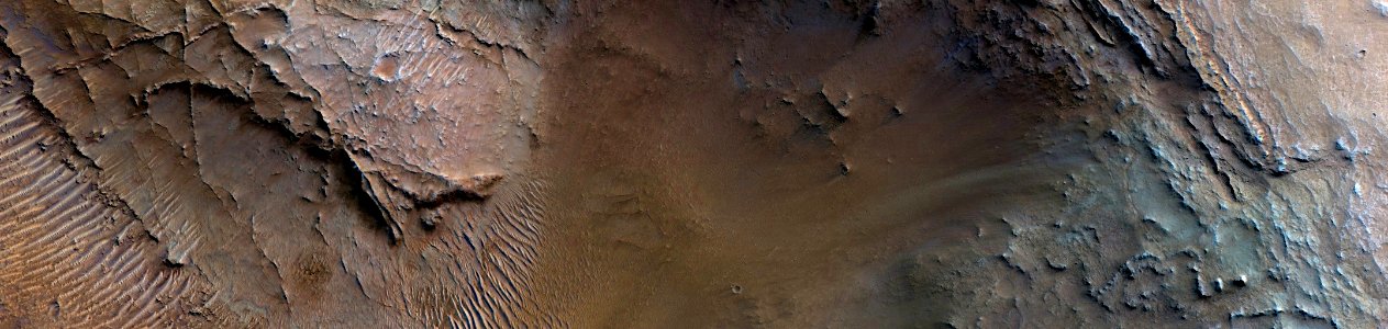 Mars - Lithologically Diverse Crater (51005187470) photo