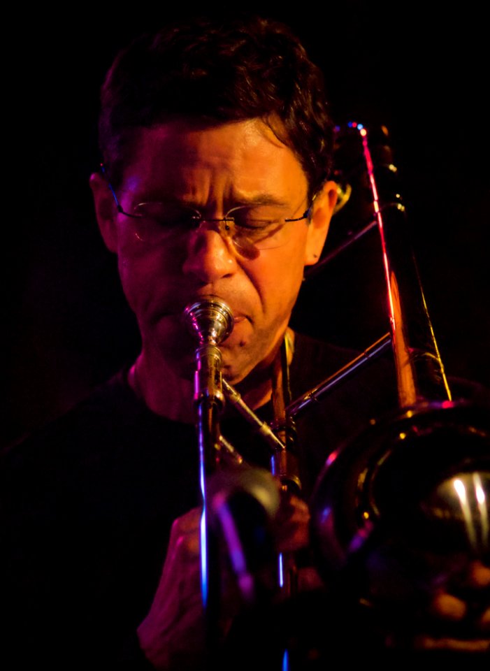 Marty Ehrlich & Ray Anderson 10 maart 2011 Schuttershof Middelburg - Ray Anderson (50750553516)