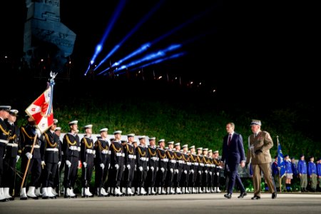 Mateusz Morawiecki Uroczystości na Westerplatte