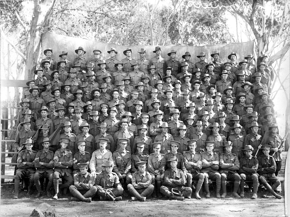 Men of the 2nd reinforcement, 5th Pioneer Battalion, c1917 (26602616193)