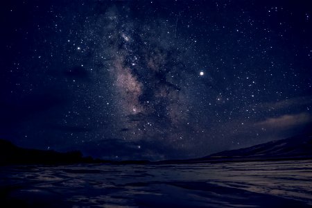 Milky Way over Medano Creek (50849663123) photo