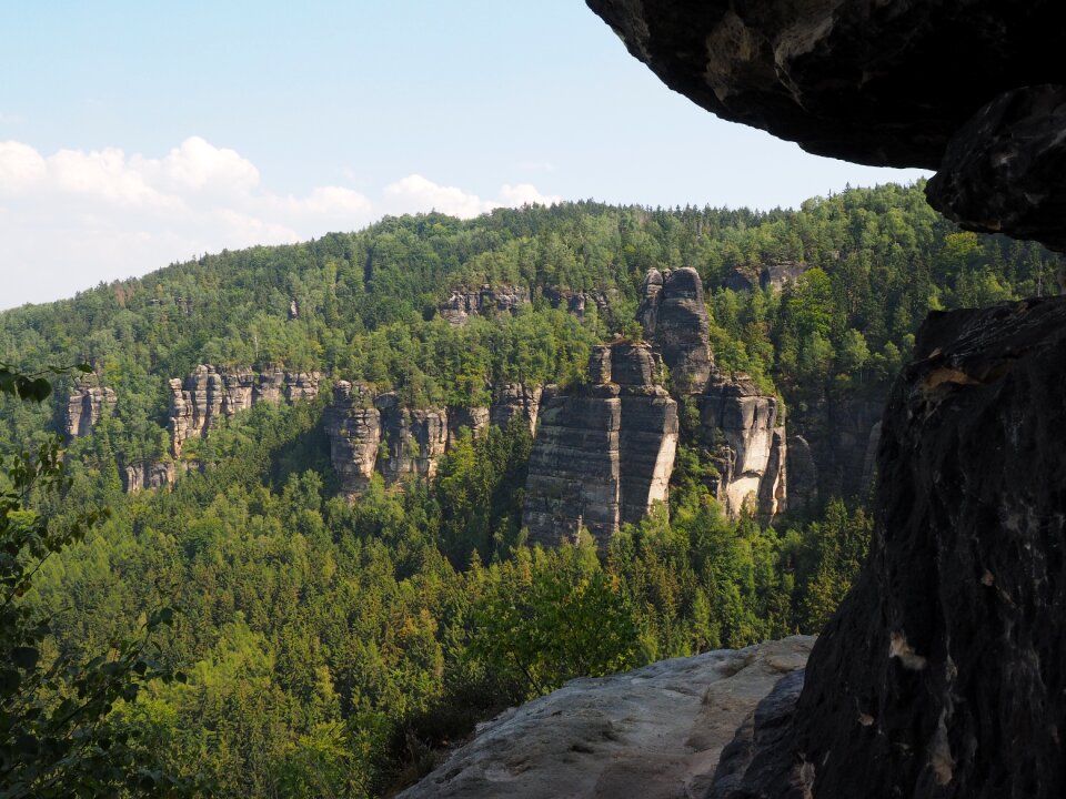 Little winterberg elbe sandstone hike