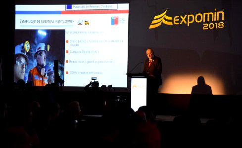 MINISTRO PROKURICA PARTICIPA EN PRIMERA JORNADA DE EXPOMIN 2018 (40778128755)
