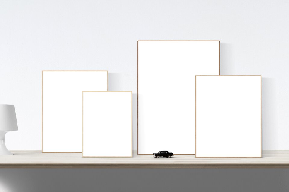 Frame template interior