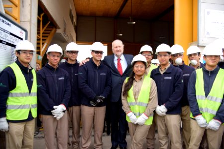 MINISTRO PROKURICA VISITA LICEO MINERO JUAN PABLO II, DE LA REGIÓN DE TARAPACÁ (28432014217)