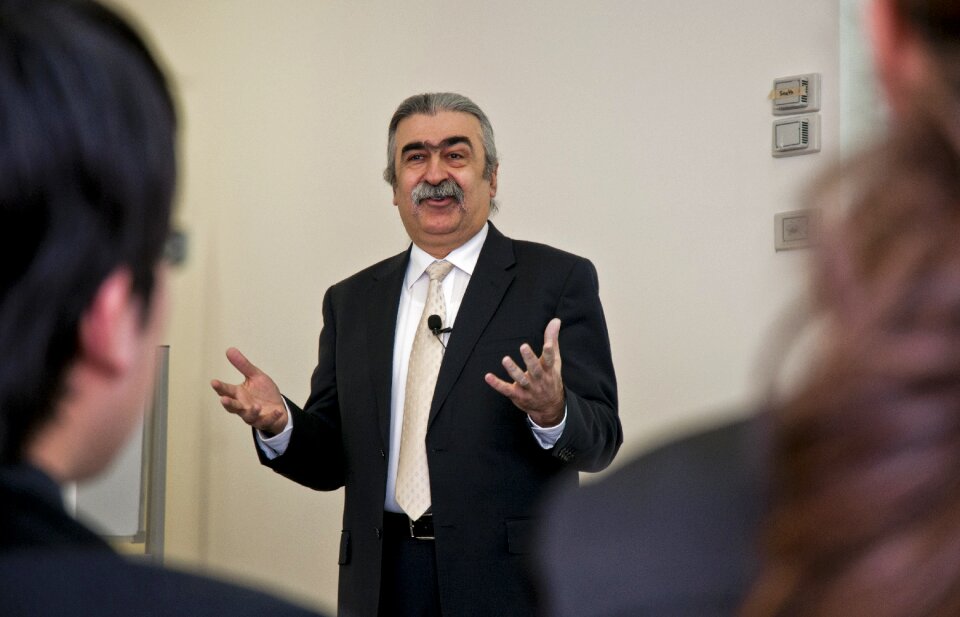 Speaker lecturer speech