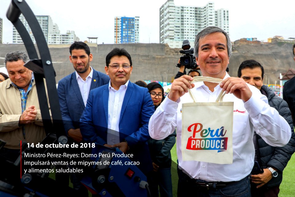 Ministro Pérez-Reyes Domo Perú Produce impulsará ventas de mipymes de café, cacao y alimentos saludables (30406728057)