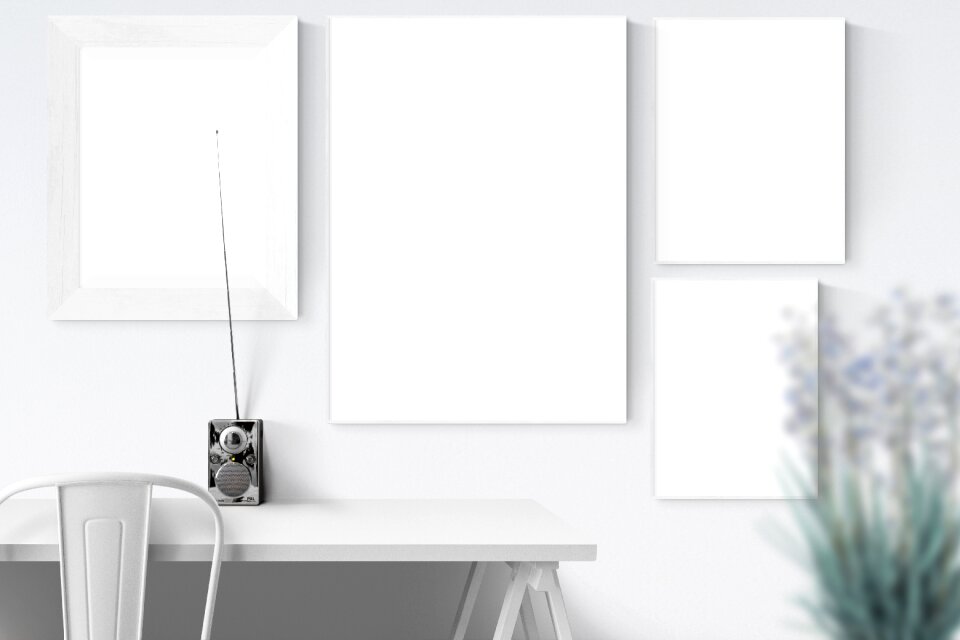 Frame template interior