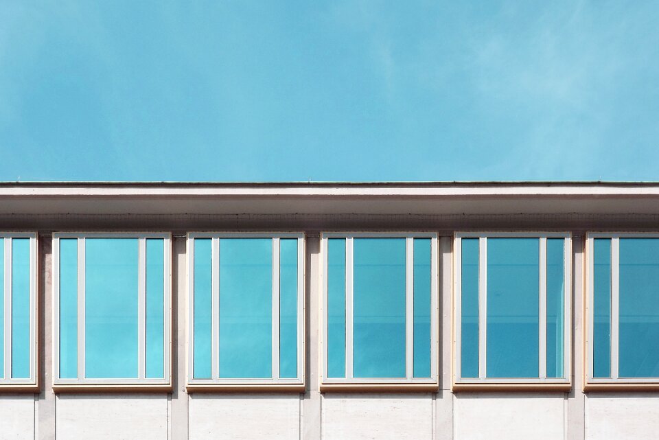 Infrastructure blue window