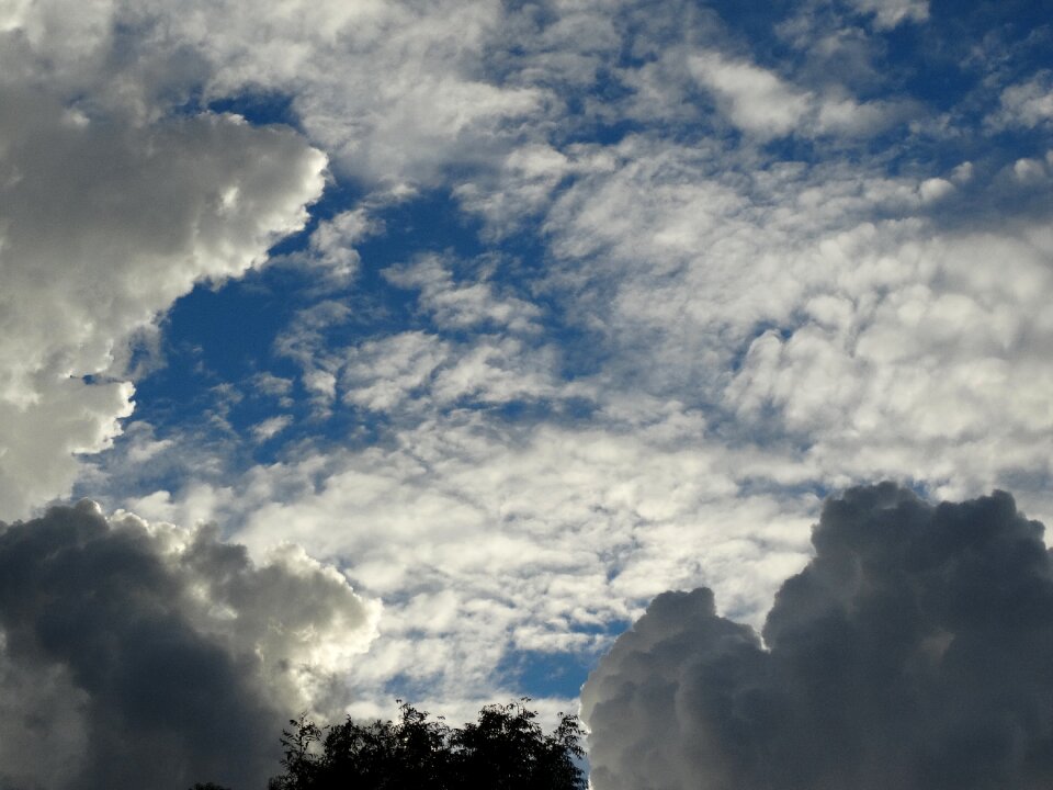 Heaven clouds air