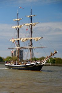 Morgenster, Lower Woolwich Reach, River Thames, London (34009927815)