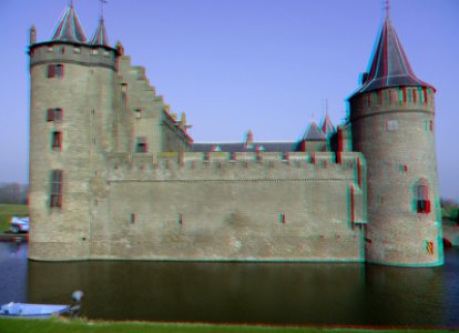 Muiderslot Muiden Castle 3D (5493575287)
