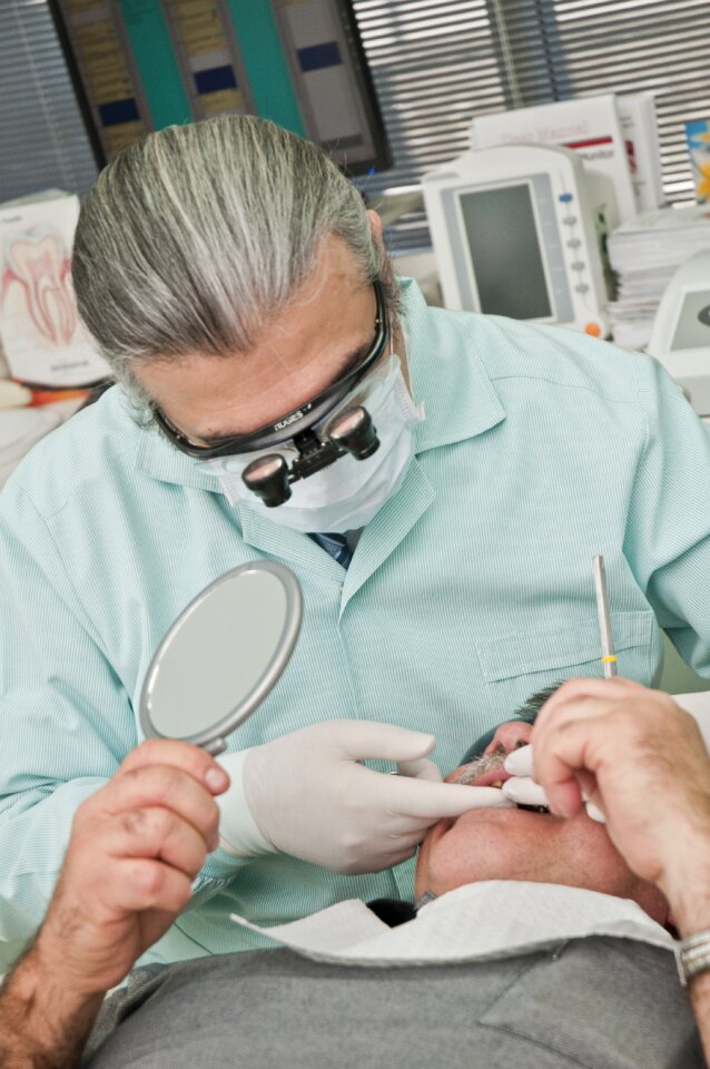 Dentist dental treatment dental visit