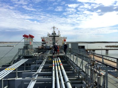 MV MONTE ALEGRE accident in Houston Ship Channel (16765019511)