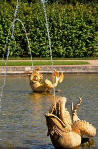 Fish sculpture gold