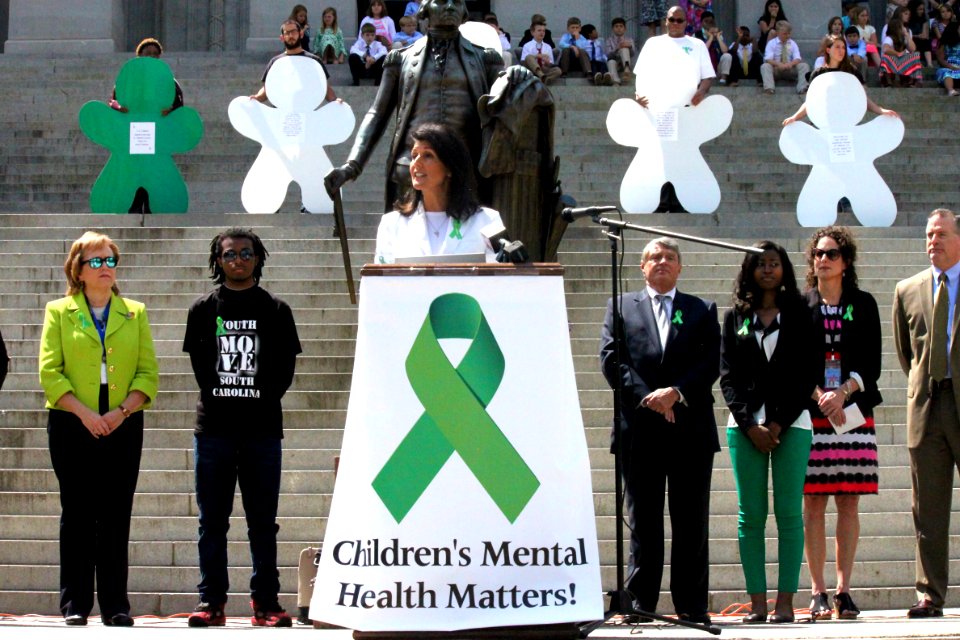 Nikki Haley Children’s Mental Health Awareness Week Rally (26210606823)