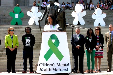 Nikki Haley Children’s Mental Health Awareness Week Rally (26210606823)