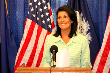Nikki Haley Emily Farr, LLR Director (28749295862)