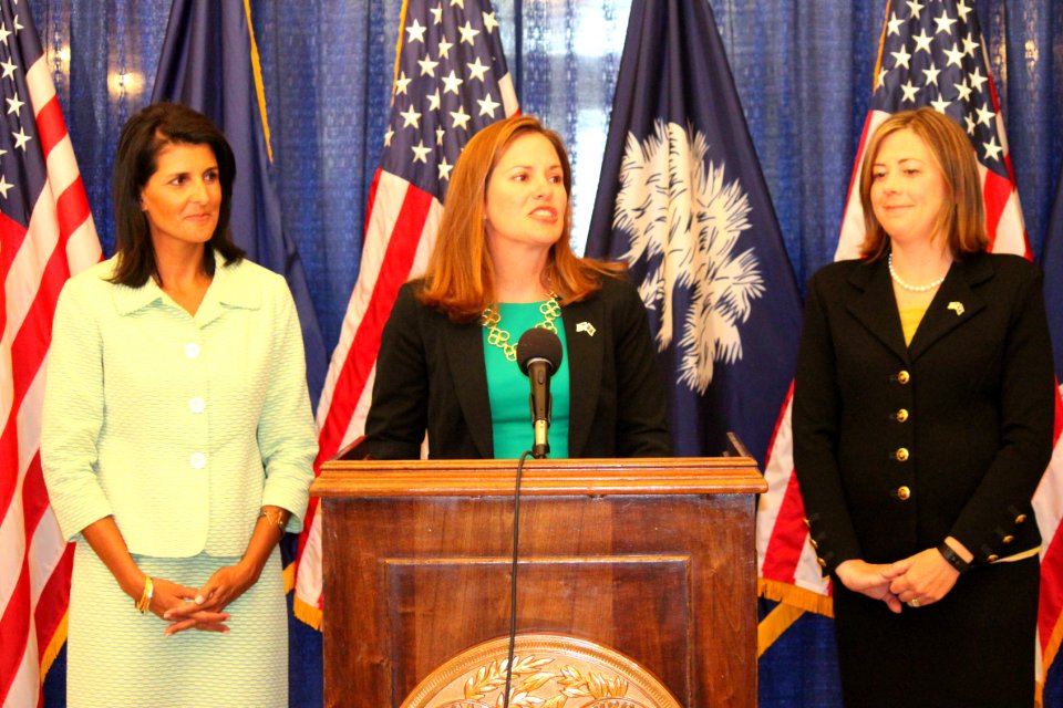 Nikki Haley Emily Farr, LLR Director (28749296782)