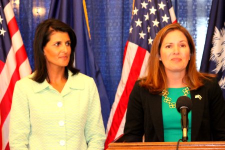 Nikki Haley Emily Farr, LLR Director (28236828374)