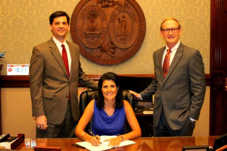 Nikki Haley Ceremonial Bill Signing- S.1049 - Marketing Cooperative Associations (27491692011)