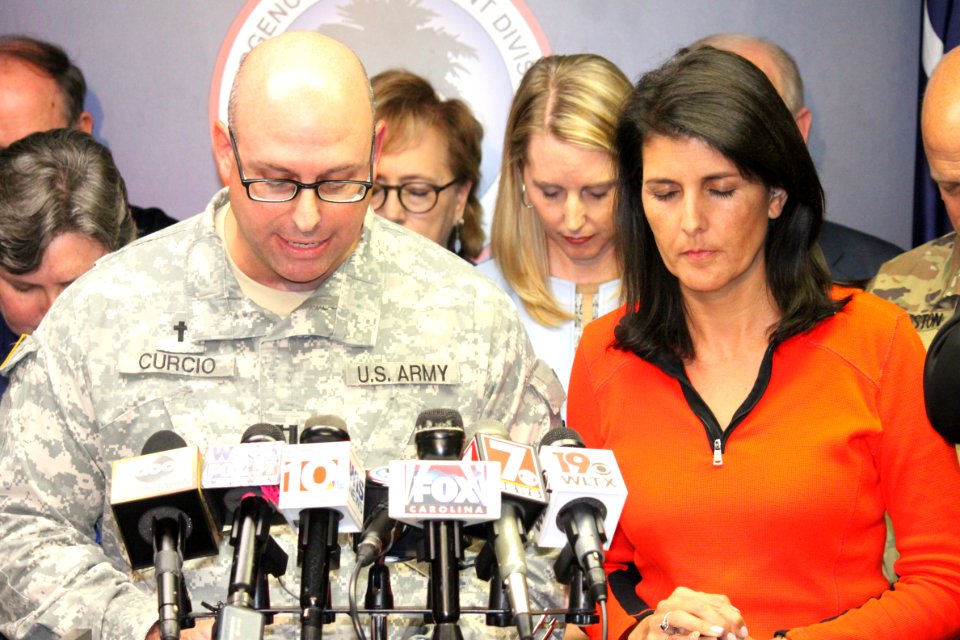 Nikki Haley Hurricane Matthew Press Conference 7 (30179329685)