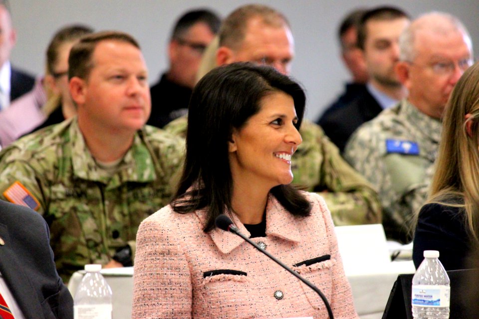 Nikki Haley Hurricane Table Top Exercise (26923764581)