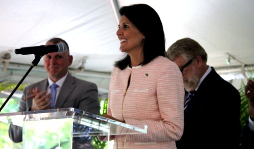 Nikki Haley Industry Appreciation – Ambassador’s Awards Ceremony (26712506005)