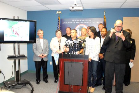 Nikki Haley Hurricane Matthew Press Conference 4 (30068408921)