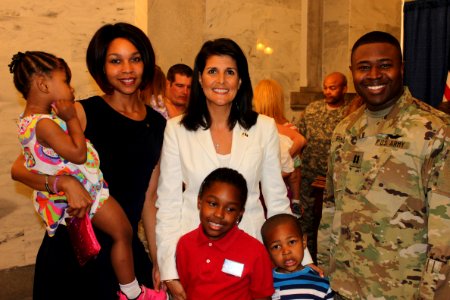 Nikki Haley Month of the Military Child (26037263274)
