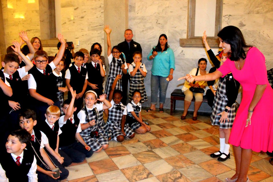 Nikki Haley Prince of Peace Catholic School (27067311711)