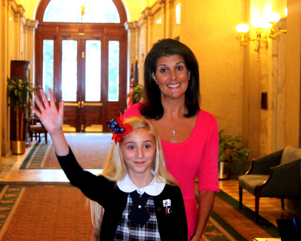 Nikki Haley Prince of Peace Catholic School (27041007382)