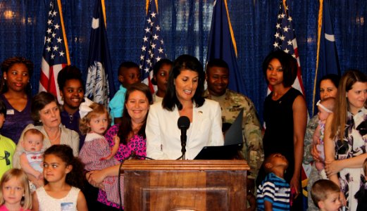 Nikki Haley Month of the Military Child (26037263804) photo