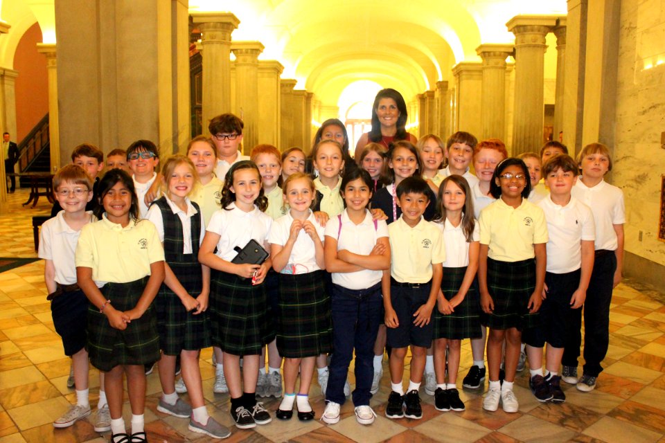 Nikki Haley St. Mary's Catholic School (Aiken, S.C.) (26663959703)