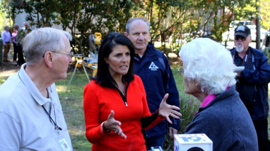 Nikki Haley One SC Flood Site Visit (26642968075)