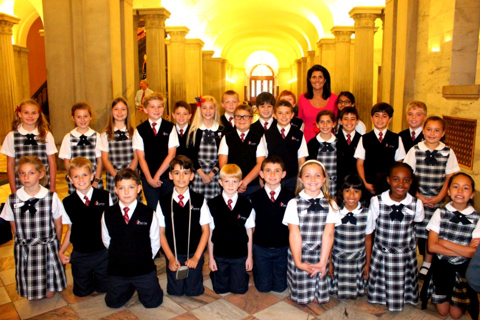 Nikki Haley Prince of Peace Catholic School (27067311341)