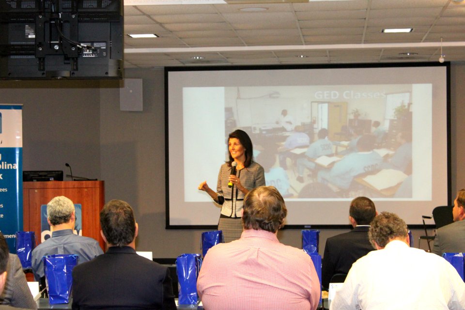 Nikki Haley Second Chance-Inmates to Work Business Summit (30503382956)