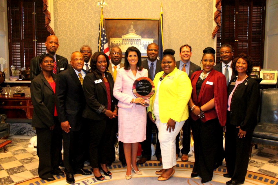 Nikki Haley Urban League's Humanitarian Award Presentation (26701129802)