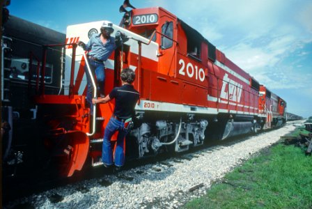 NKP 765 at the Effner wye mini-yard at the Indiana-Illinois state on Sunday, May 11, 1980 Fantrip (33844387066)