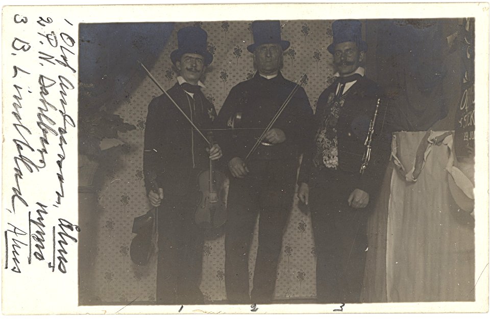 Olof Andersson, PN Dahlberg, B Lindblad - SMV - MM 0099