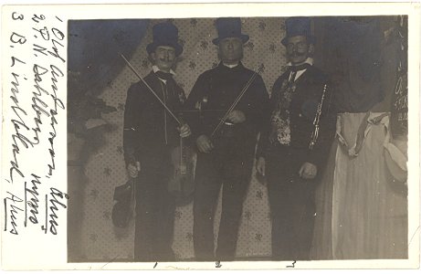 Olof Andersson, PN Dahlberg, B Lindblad - SMV - MM 0099