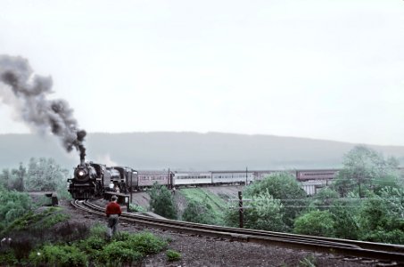 On May 18, 1969 Roger Puta took several slides of the NRHS double-headed fantrip with ex-CPR 1286 and 1238. Here are his slides sequenced by the number Kodak printed on them. (34525862815)