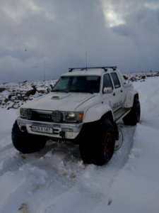 One of the Four Rescue Vehicles, Kaldidalur, Iceland (48784344151)
