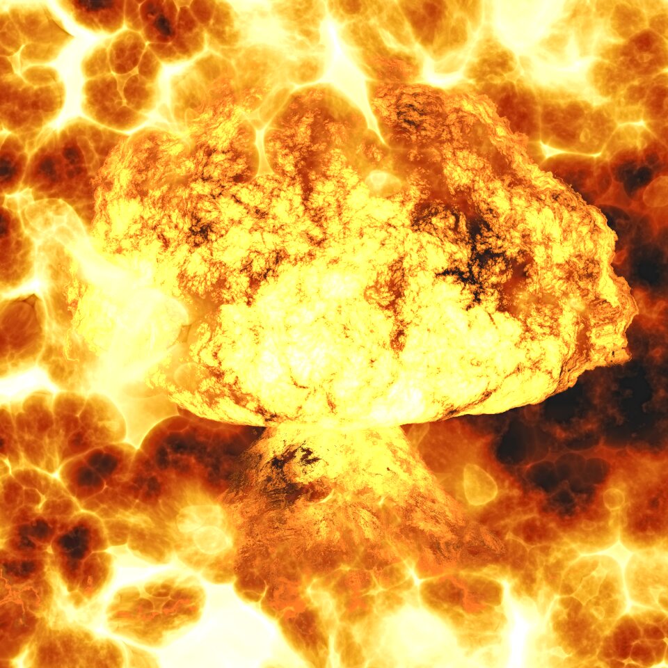 Armageddon explosion big bang