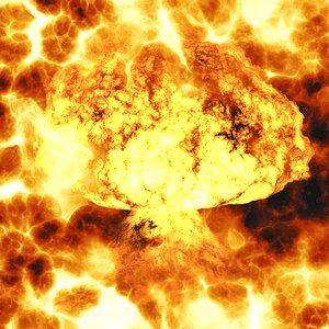 Armageddon explosion big bang